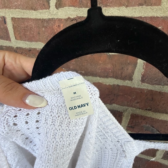 White Crochet Tank Top - Picture 2 of 2